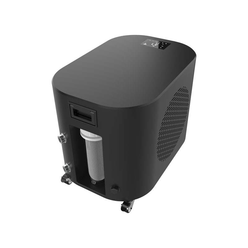 1hp Ice Bath Chiller WiFi dikendalikan dengan pompa